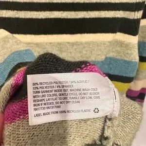 gap crazy stripe sweater 1999
